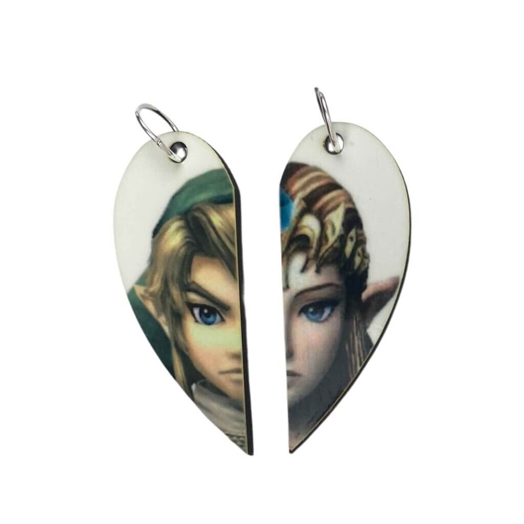 The Legend of Zelda Accessory Keychain Necklace Set of 10 Game Merchandise  New