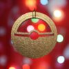 Pokeball Ornament or Wine Bottle Gift Tag