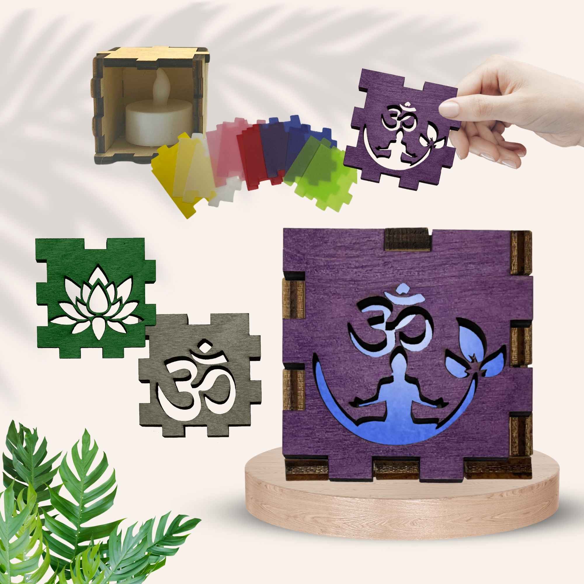 Zen Glow Cube  Gift Package Deal for Meditation, Yoga Instructors