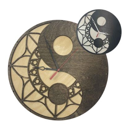 Yin-Yang Mandala Clock for any Zen area