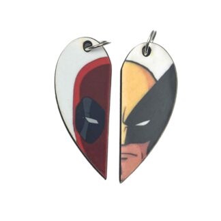 Deadpool and Wolverine Half Hearts
